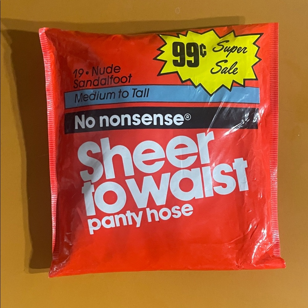 Vintage No Nonsense Sheer to Waist pantyhose